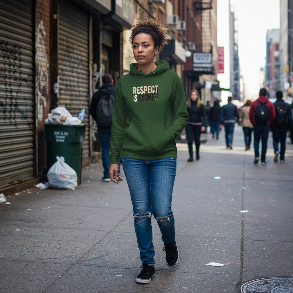 Respect Is Earned Hoodie | Streetwear by MalakaStyle®