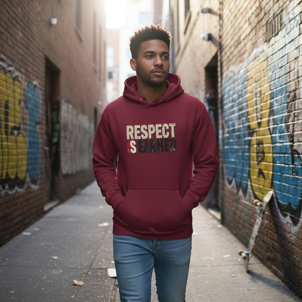 Respect Is Earned Hoodie | Streetwear by MalakaStyle®