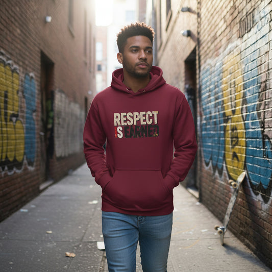 Respect Is Earned Hoodie | Streetwear by MalakaStyle®