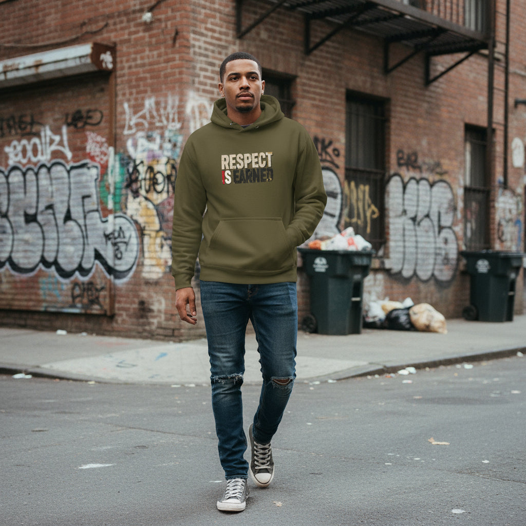 Respect Is Earned Hoodie | Streetwear by MalakaStyle®
