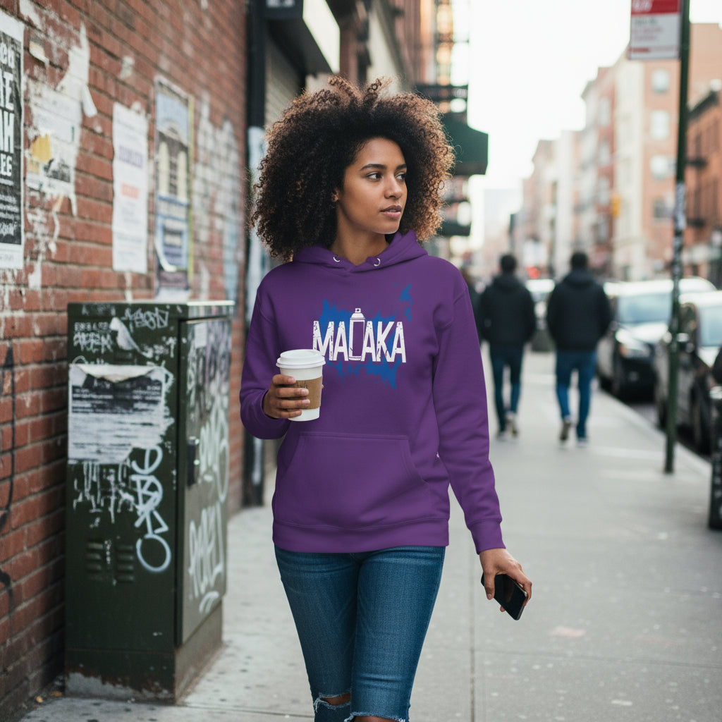 MALAKA: Graffiti Series Hoodie | Street Art Edition by MalakaStyle®