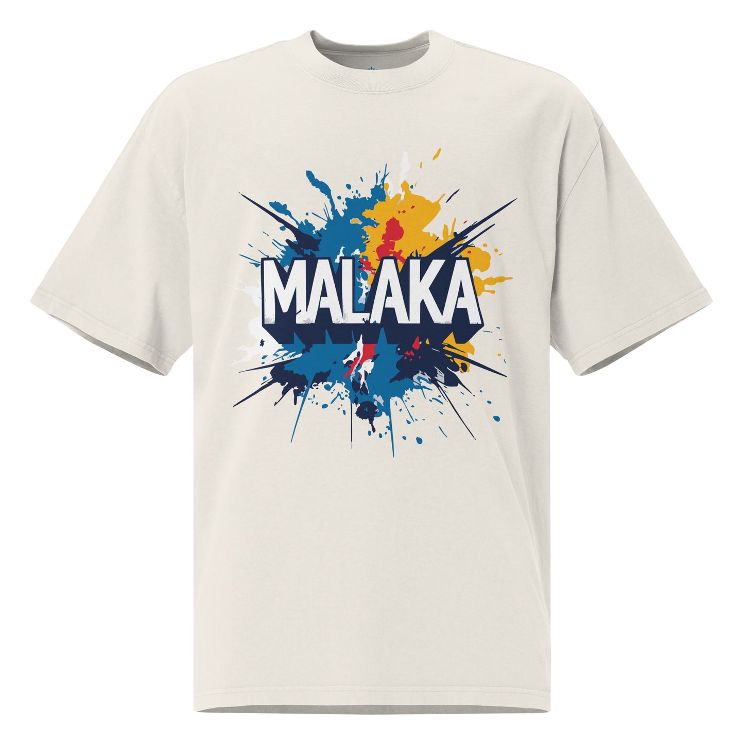 MALAKA: Chromatic Series | Oversized Faded Tee by MalakaStyle®