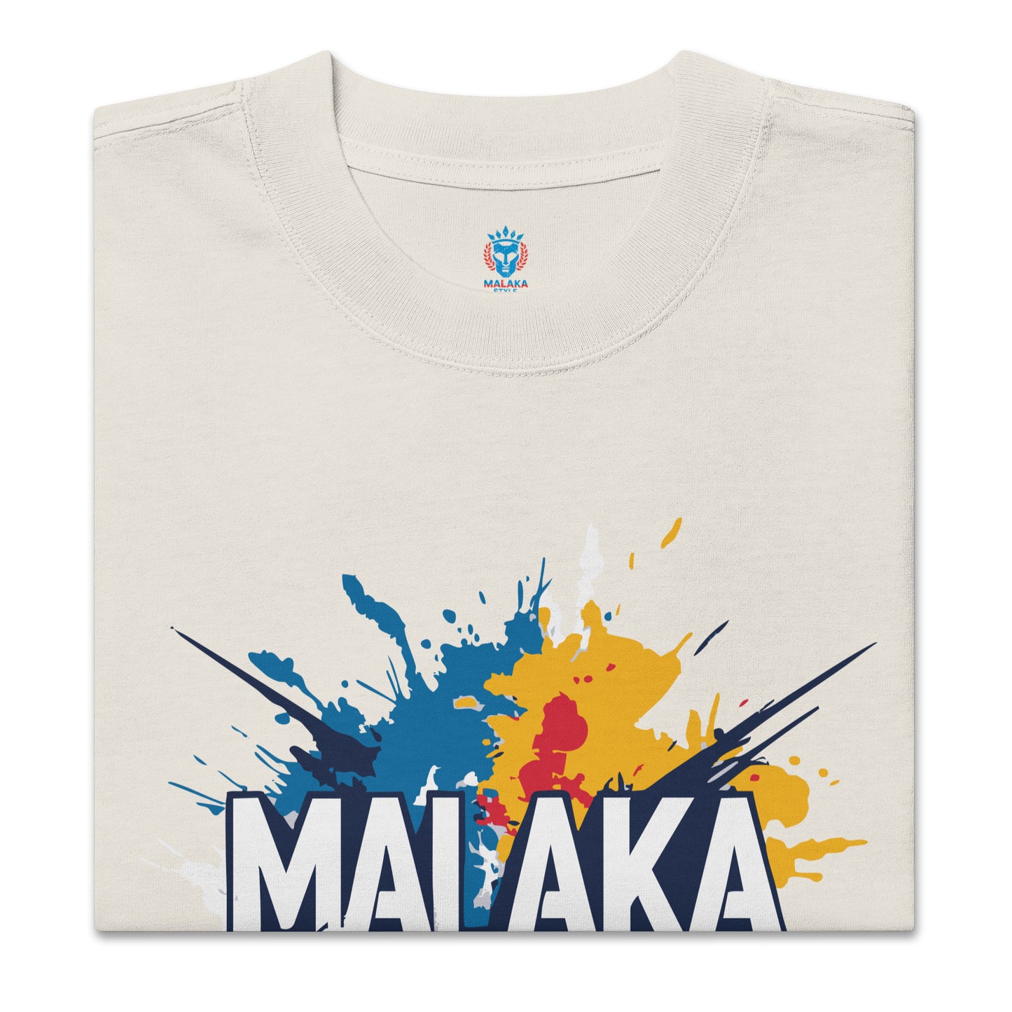 MALAKA: Chromatic Series | Oversized Faded Tee by MalakaStyle®