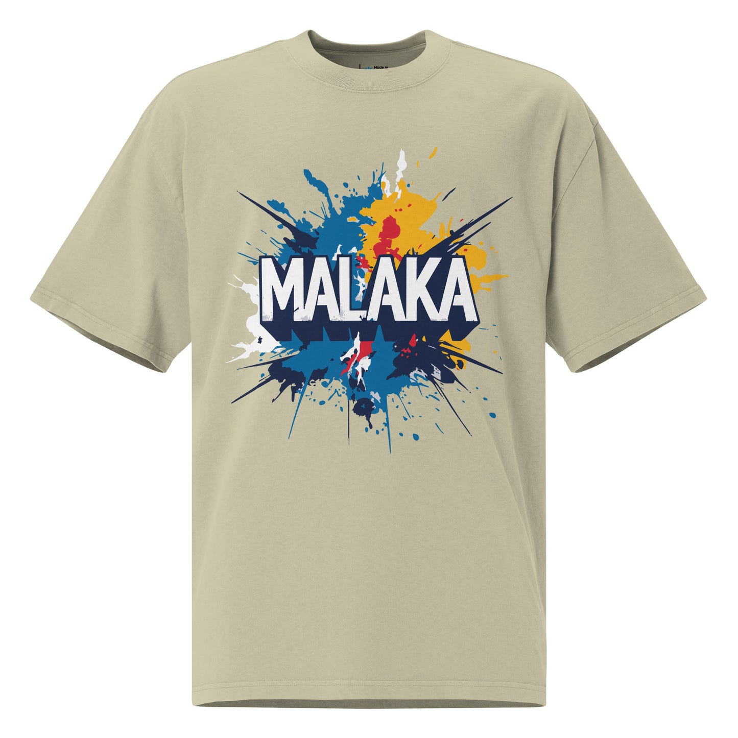 MALAKA: Chromatic Series | Oversized Faded Tee by MalakaStyle®