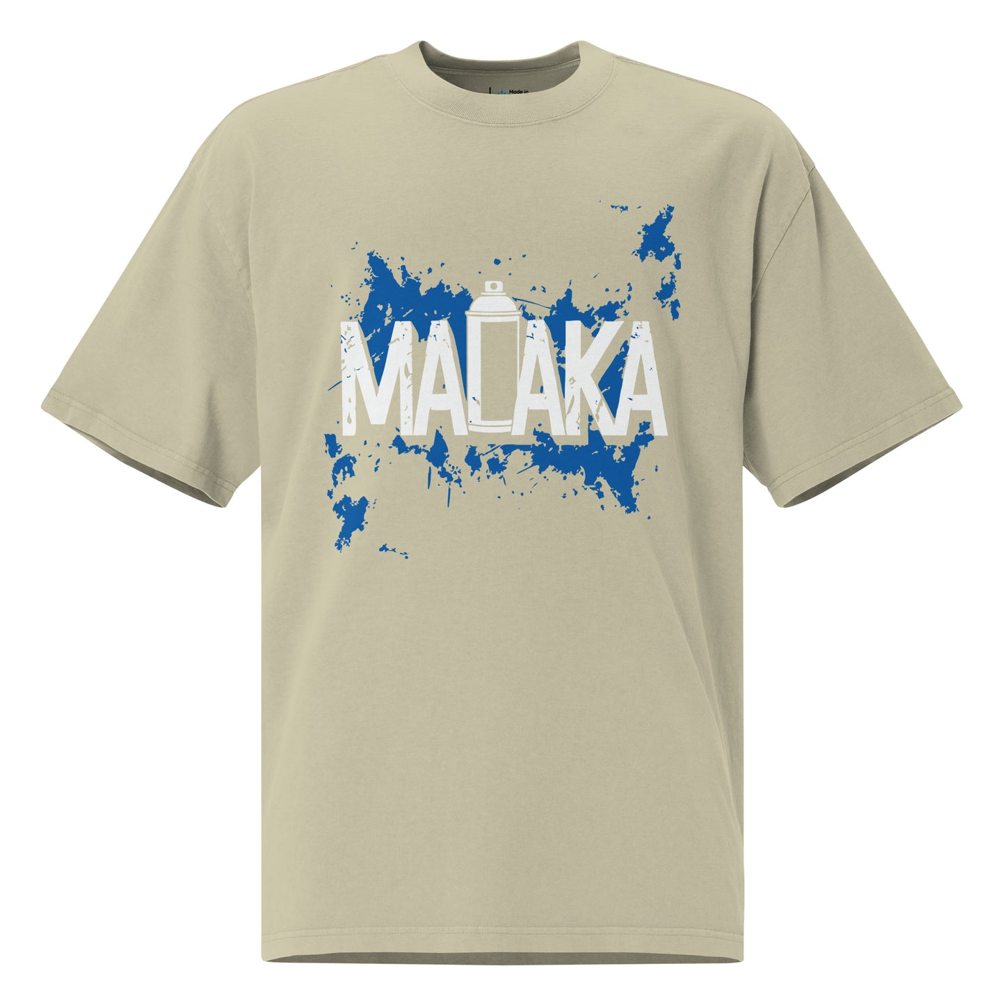 Graffiti Series | Oversized Faded Tee by MalakaStyle®