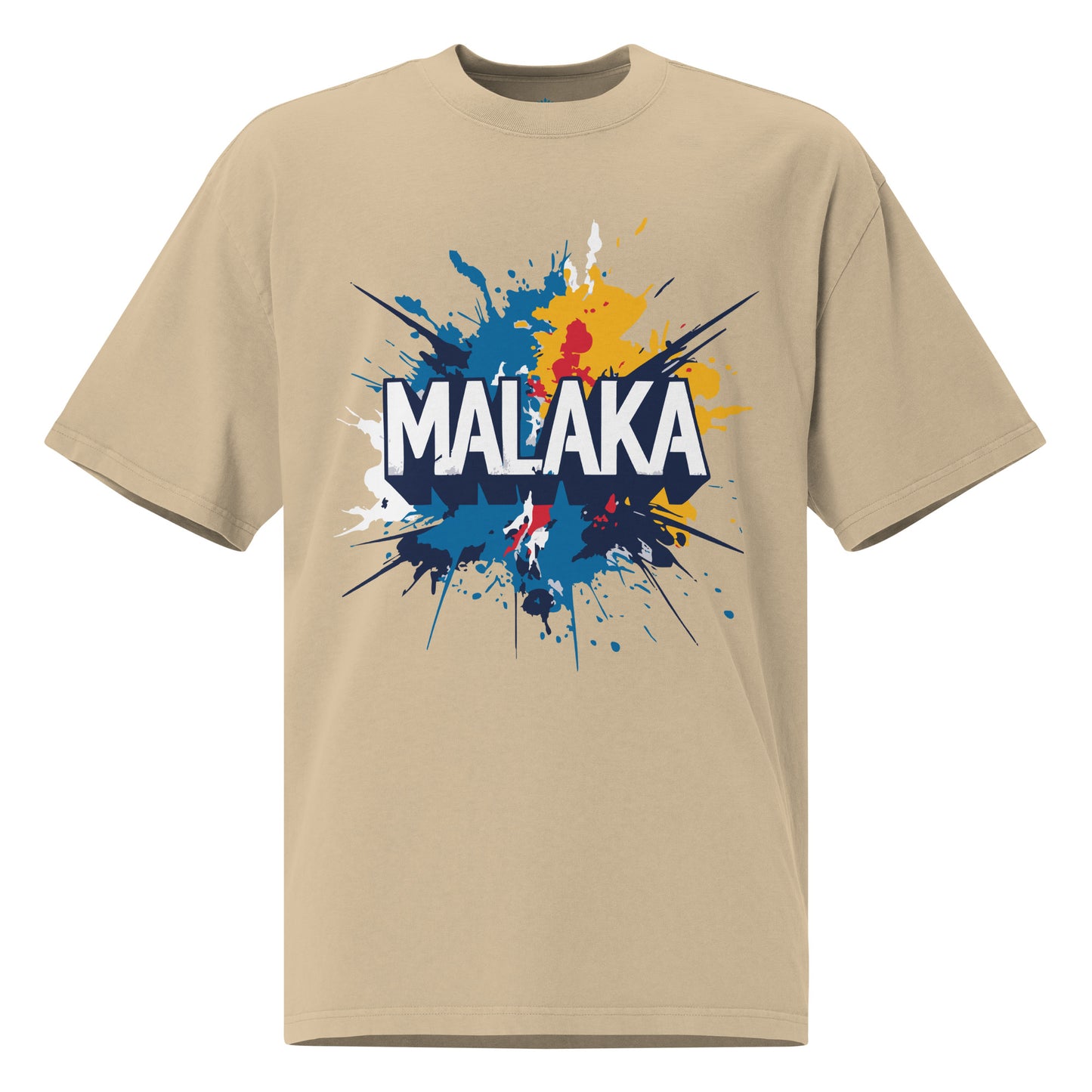 MALAKA: Chromatic Series | Oversized Faded Tee by MalakaStyle®