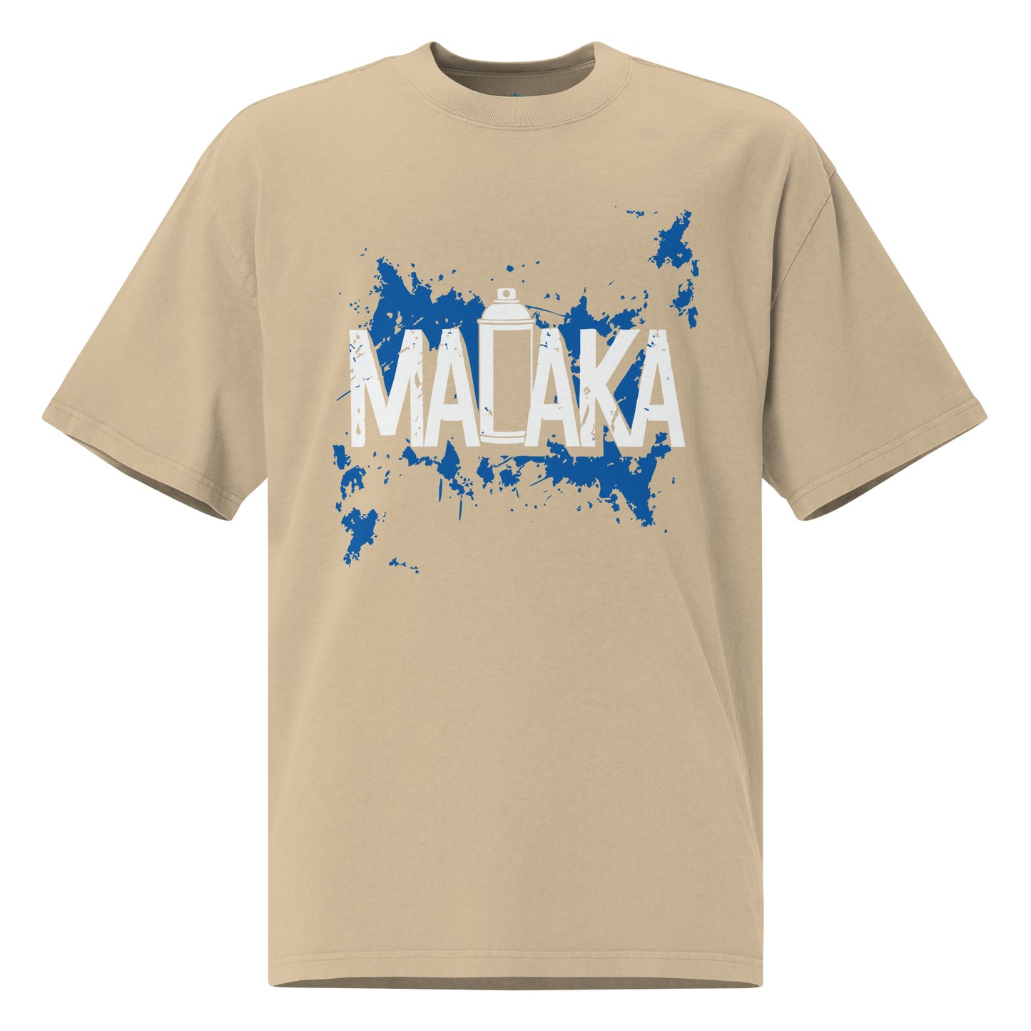 Graffiti Series | Oversized Faded Tee by MalakaStyle®