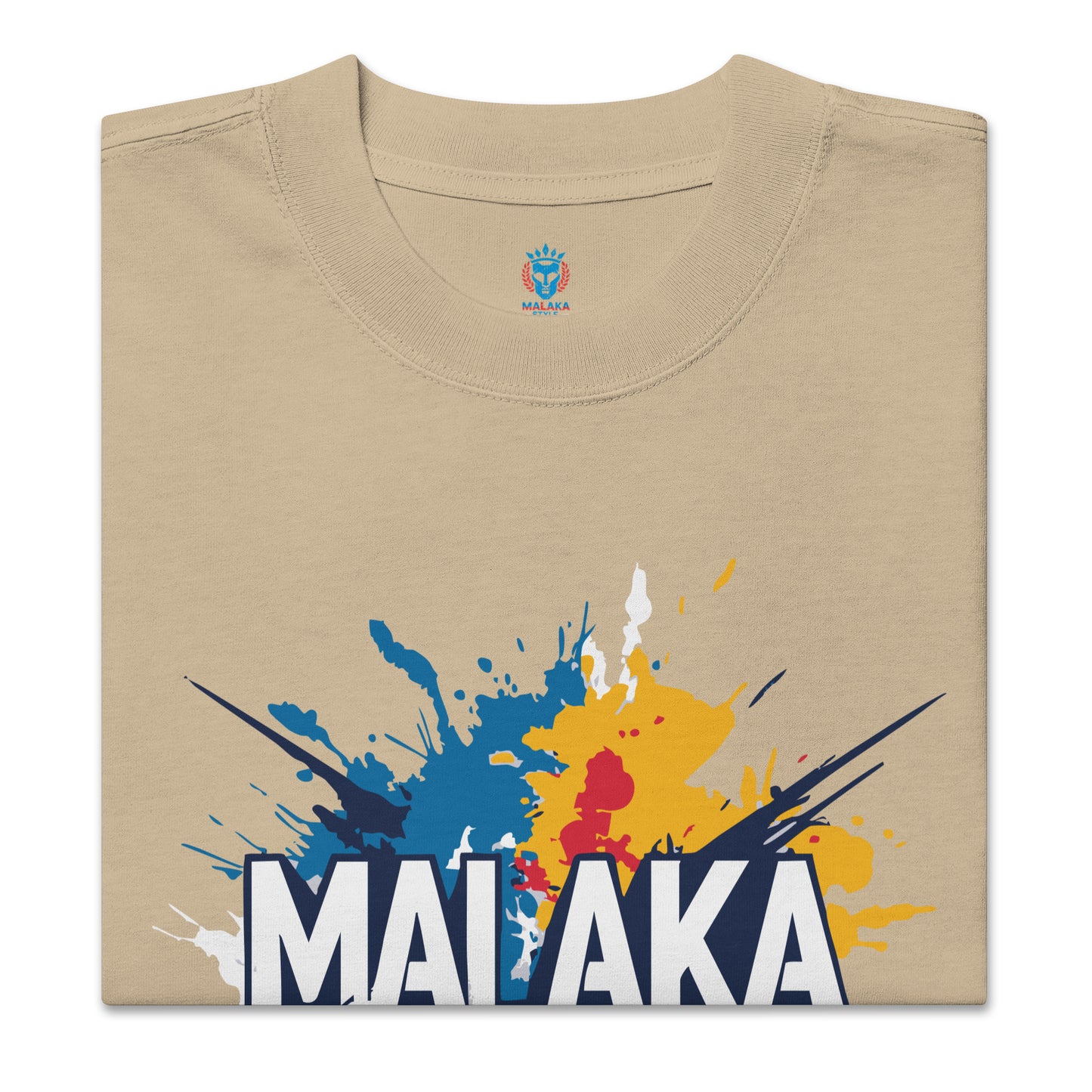 MALAKA: Chromatic Series | Oversized Faded Tee by MalakaStyle®