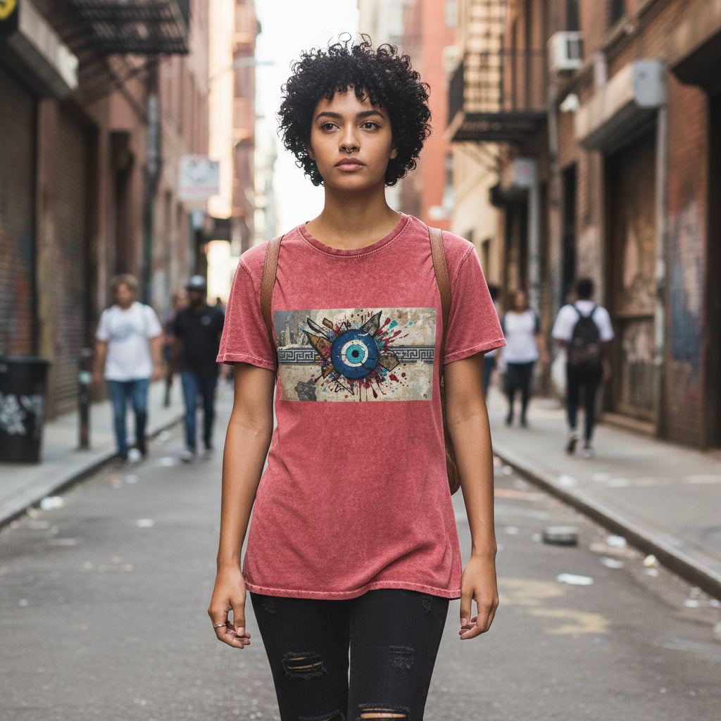 Athena’s Eye  | Denim Tee by MalakaStyle®