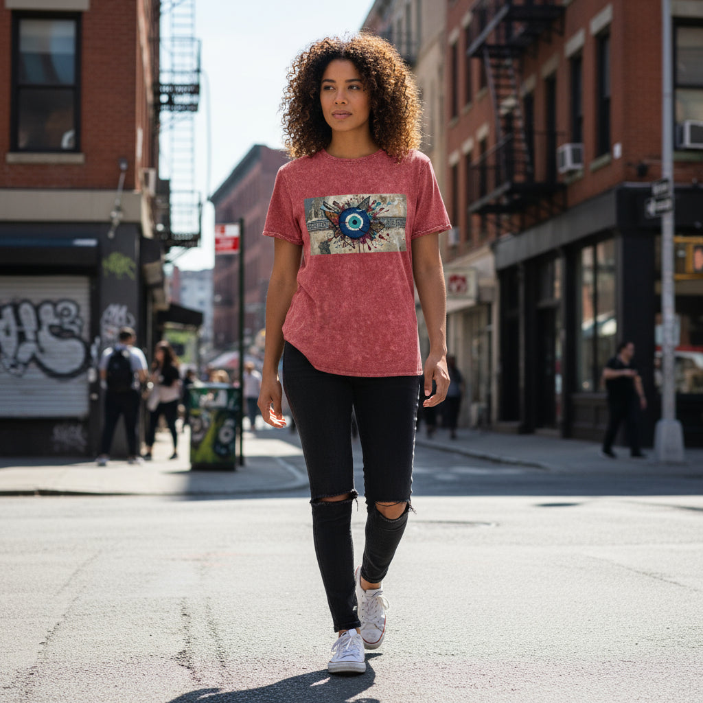 Athena’s Eye  | Denim Tee by MalakaStyle®