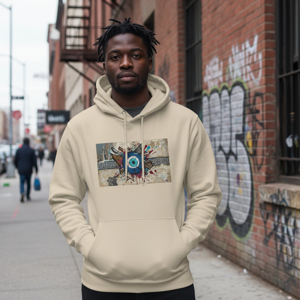 Athena’s Eye Hoodie | Organic Streetwear by MalakaStyle®