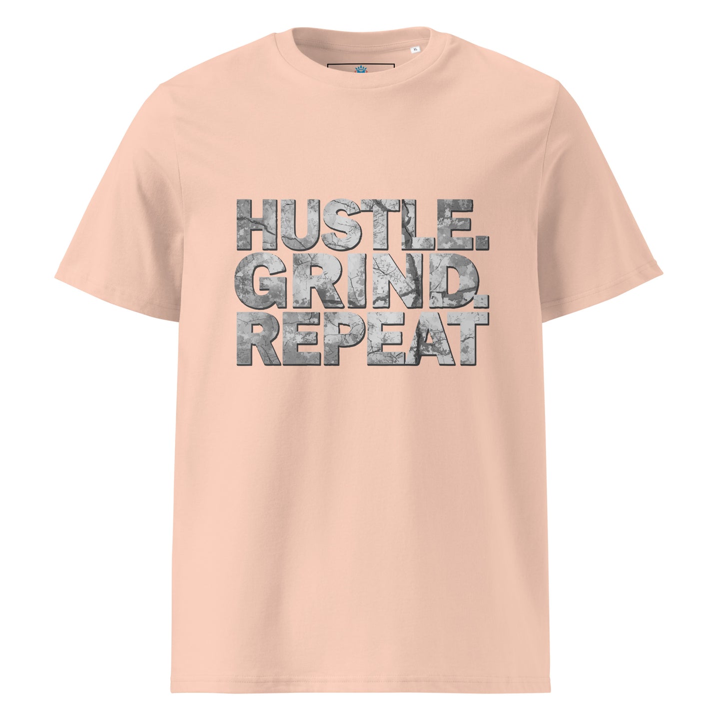 HUSTLE GRIND REPEAT | Organic Tee by MalakaStyle®