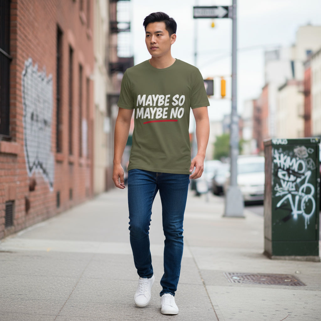 MAYBE SO MAYBE NO | Organic Tee by MalakaStyle®