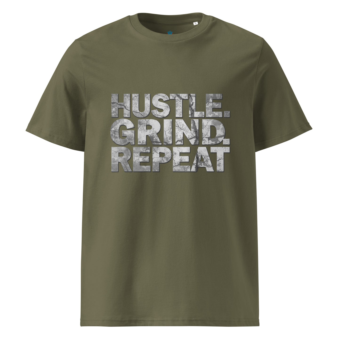 HUSTLE GRIND REPEAT | Organic Tee by MalakaStyle®