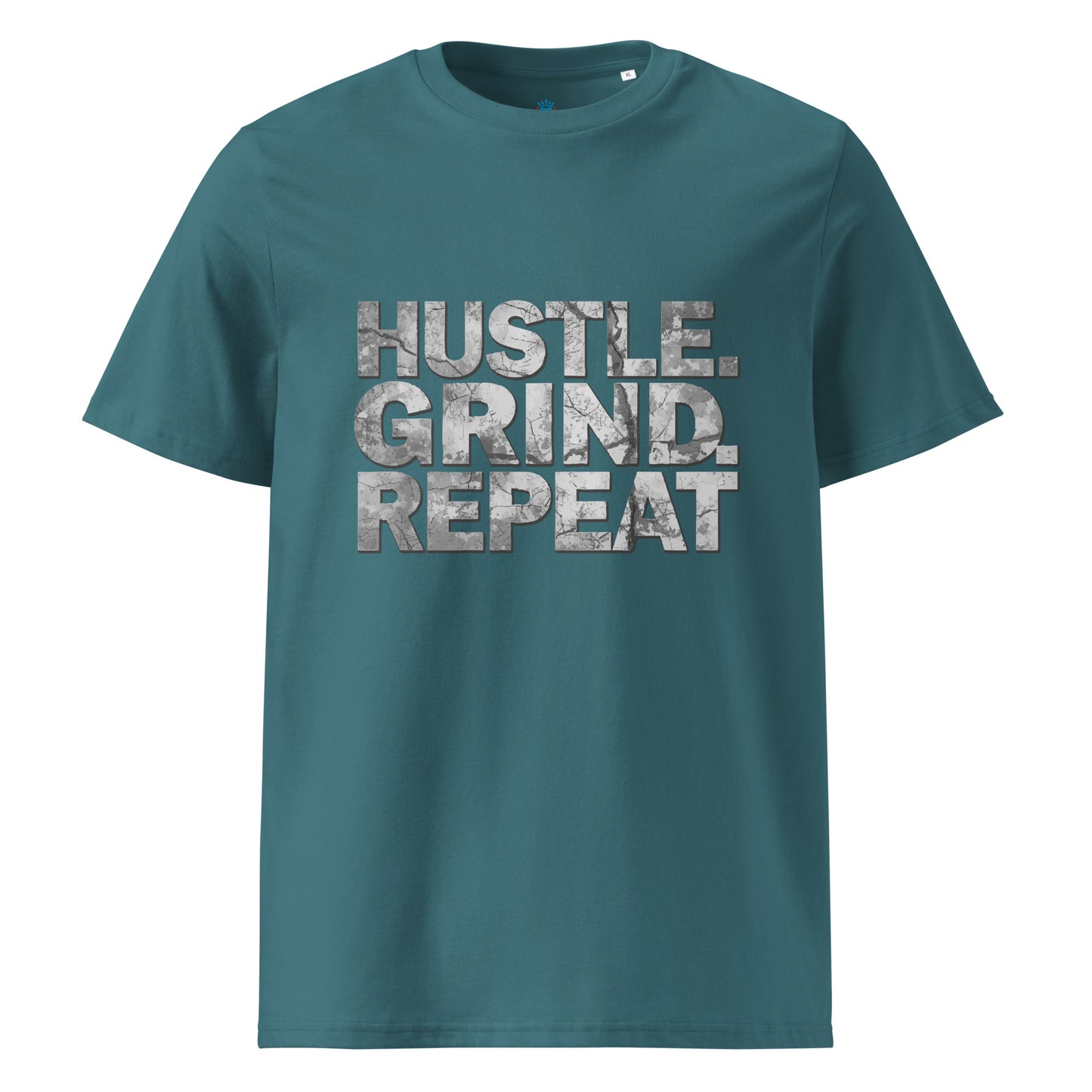 HUSTLE GRIND REPEAT | Organic Tee by MalakaStyle®