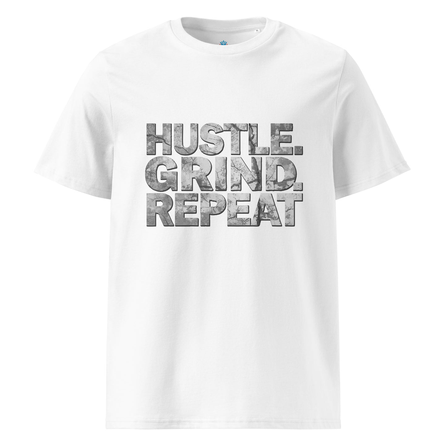 HUSTLE GRIND REPEAT | Organic Tee by MalakaStyle®