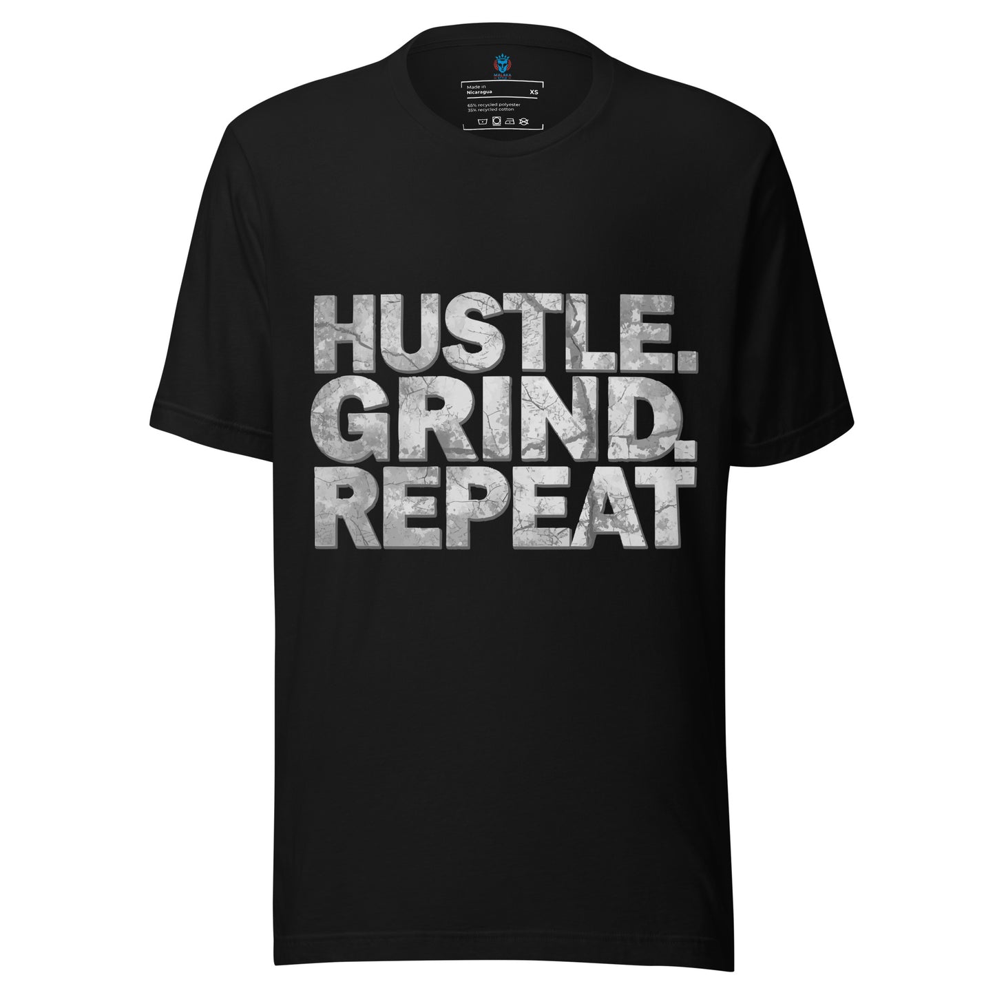 HUSTLE GRIND REPEAT Eco Tee
