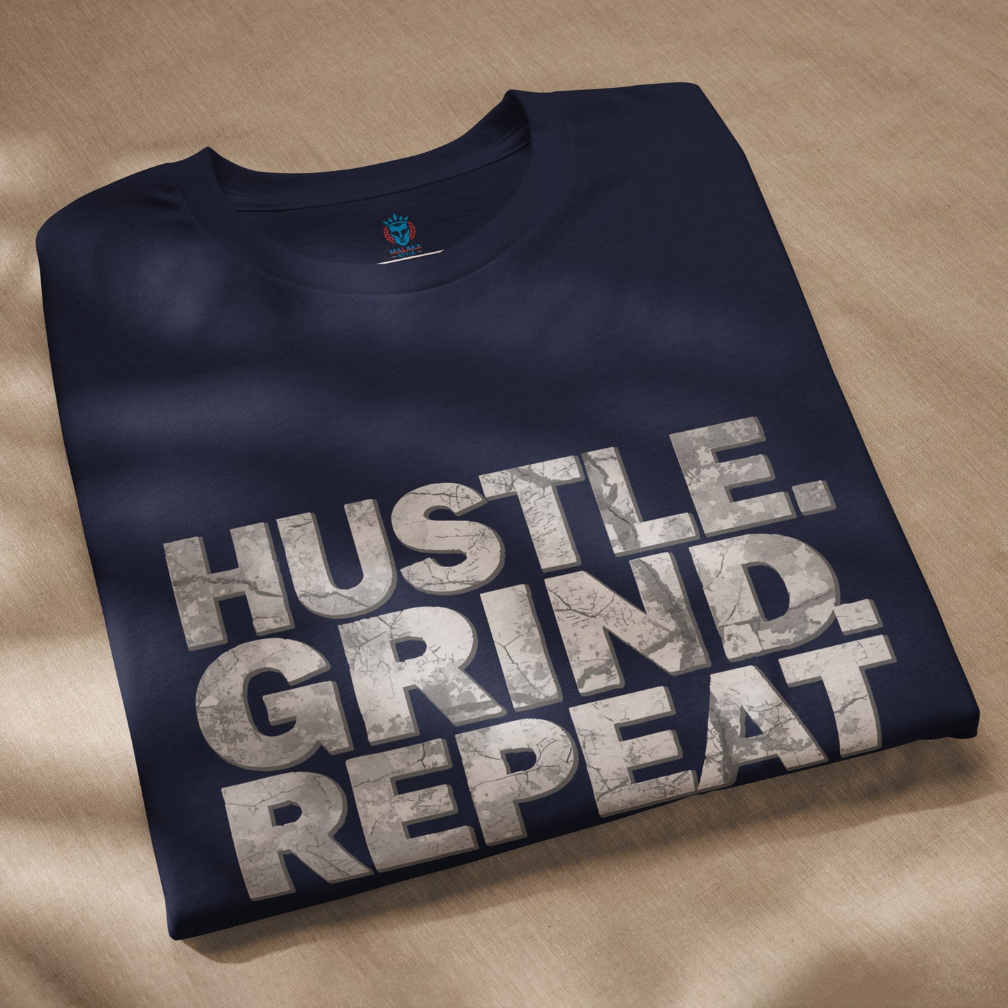 HUSTLE GRIND REPEAT Eco Tee